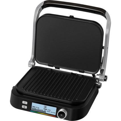 Sencor - Parrilla de contacto 2100W/230V negro