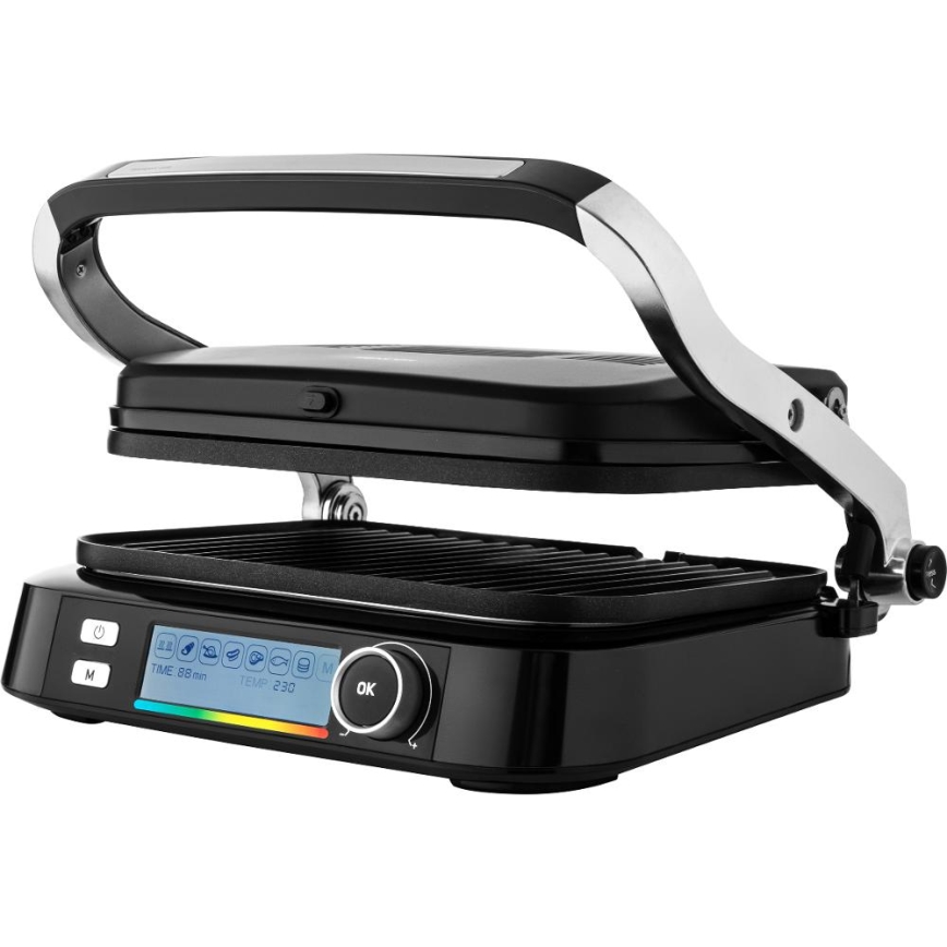 Sencor - Parrilla de contacto 2100W/230V negro
