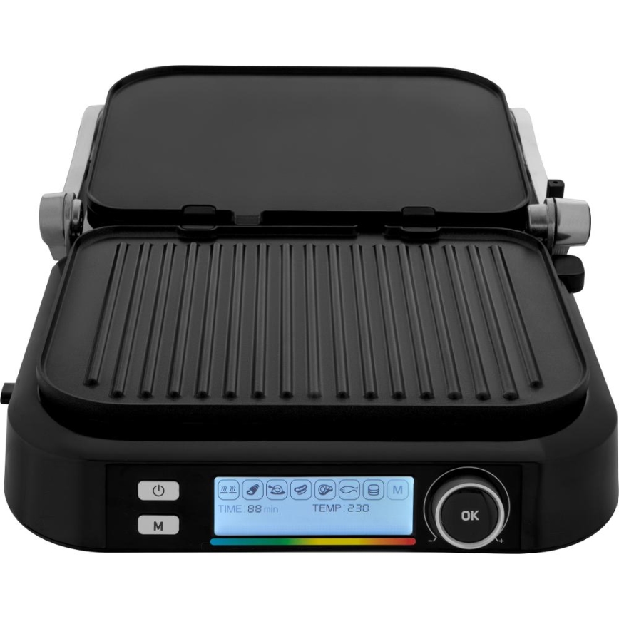Sencor - Parrilla de contacto 2100W/230V negro