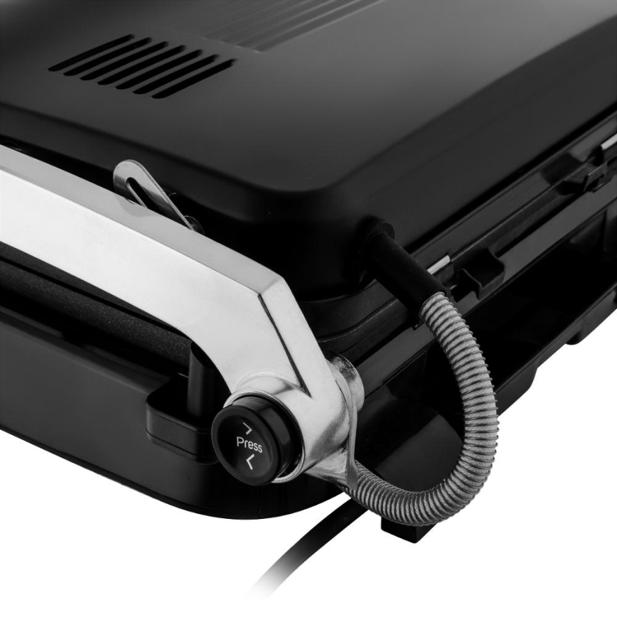 Sencor - Parrilla de contacto 2100W/230V negro