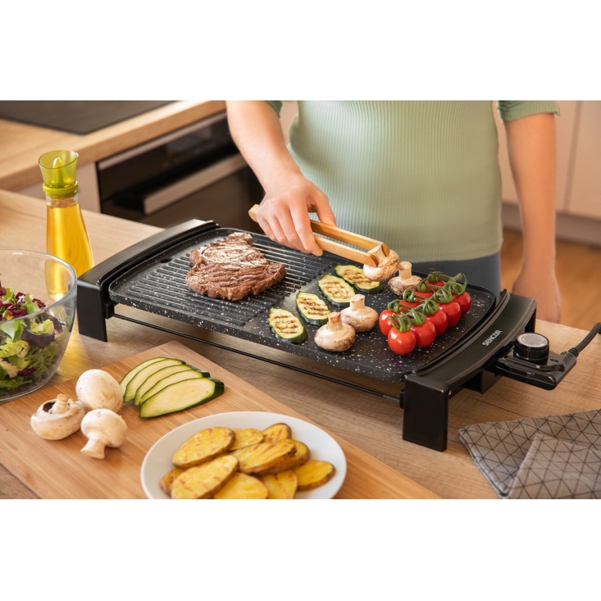 Sencor - Parrilla eléctrica de mesa 2300W/230V