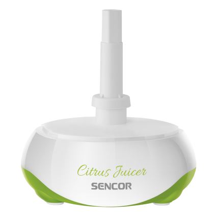 Sencor - Prensa eléctrica para cítricos 0,7 l 40W/230V blanco/verde