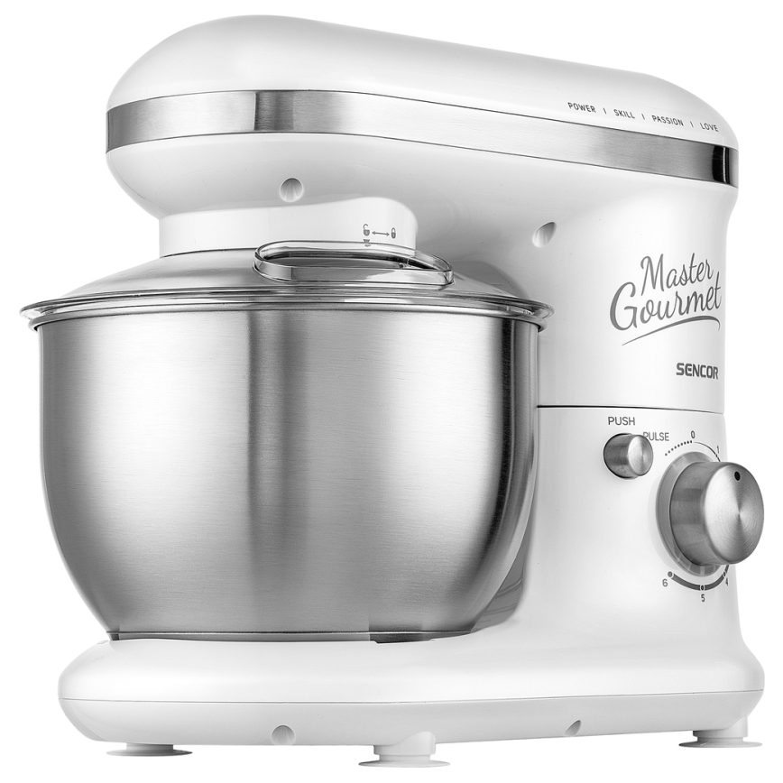 Sencor - Procesador de alimentos de acero inoxidable 600W/230V