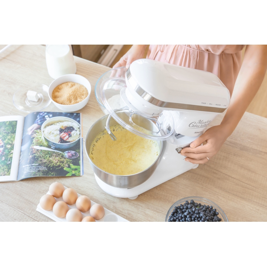 Sencor - Procesador de alimentos de acero inoxidable 600W/230V