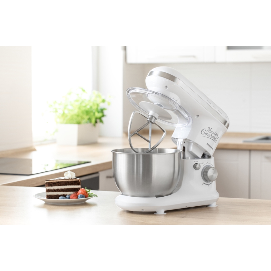 Sencor - Procesador de alimentos de acero inoxidable 600W/230V