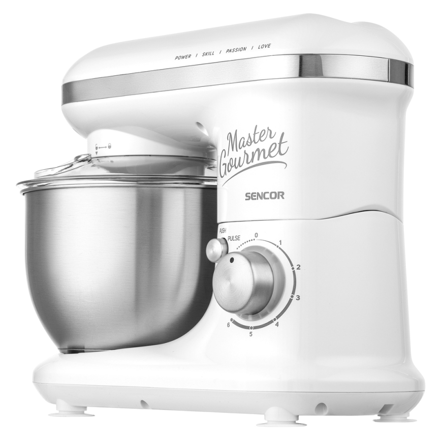 Sencor - Procesador de alimentos de acero inoxidable 600W/230V