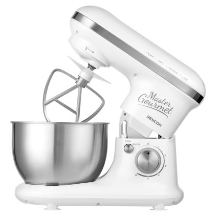 Sencor - Procesador de alimentos de acero inoxidable 600W/230V