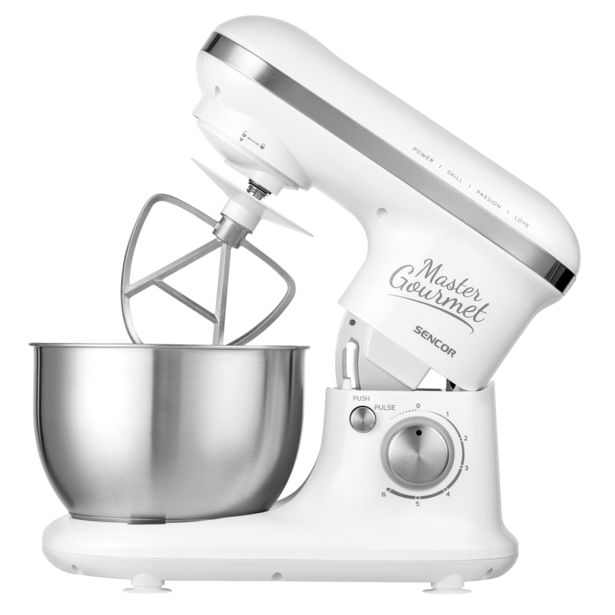 Sencor - Procesador de alimentos de acero inoxidable 600W/230V