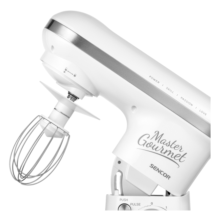 Sencor - Procesador de alimentos de acero inoxidable 600W/230V
