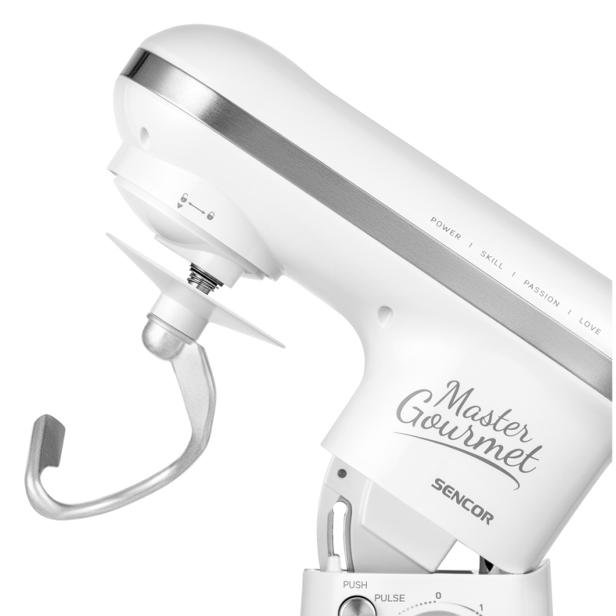 Sencor - Procesador de alimentos de acero inoxidable 600W/230V