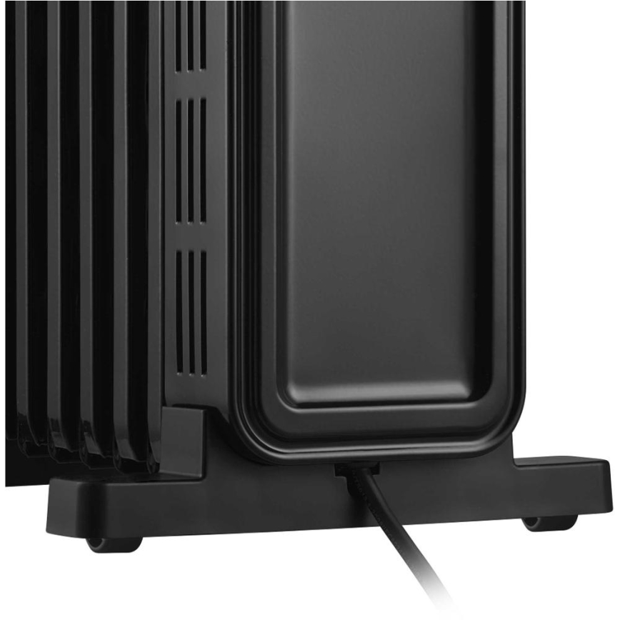 Sencor - Radiador de aceite con 7 elementos 600/900/1500W/230V negro