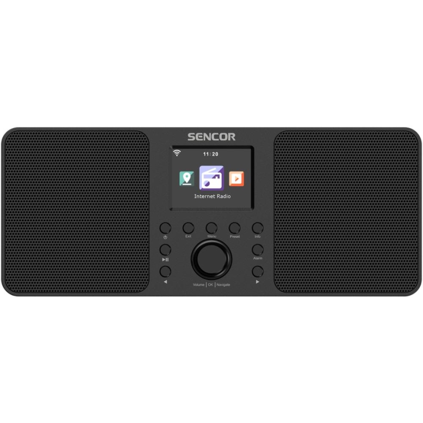 Sencor - Radio por Internet 20W/5V Wi-Fi + mando a distancia