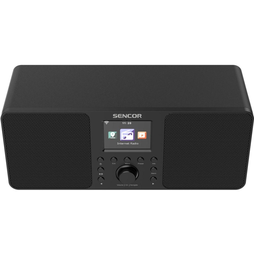 Sencor - Radio por Internet 20W/5V Wi-Fi + mando a distancia