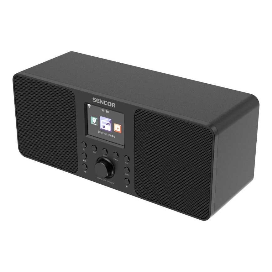 Sencor - Radio por Internet 20W/5V Wi-Fi + mando a distancia