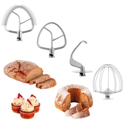 Sencor - Robot de cocina con bol de acero inoxidable 1700W/230V cromo mate