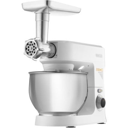 Sencor - Robot de cocina con bol de acero inoxidable 1000 W/230 V, blanco