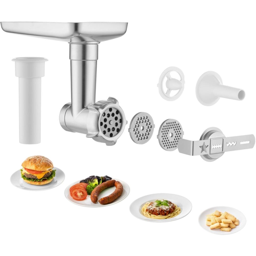 Sencor - Robot de cocina con bol de acero inoxidable 1000 W/230 V negro