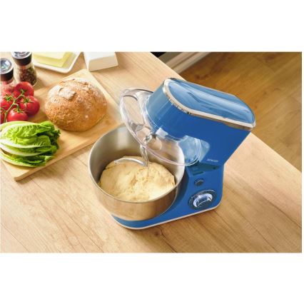 Sencor - Robot de cocina con bol de acero inoxidable 1300W/230V azul