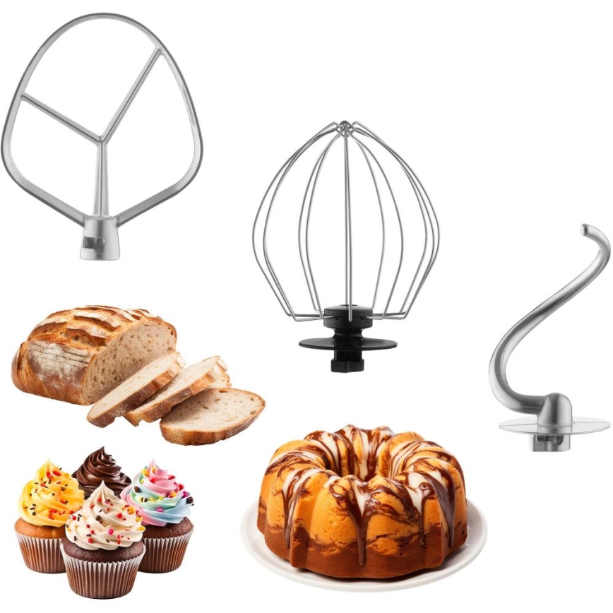 Sencor - Robot de cocina con bol de acero inoxidable 1300W/230V turquesa