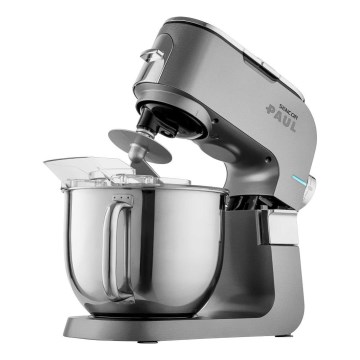 Sencor - Robot de cocina con bol de acero inoxidable 1700W/230V cromo mate