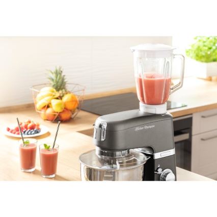 Sencor - Robot de cocina con cuenco de acero inoxidable 1000W/230V gris