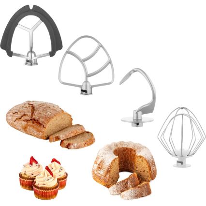 Sencor - Robot de cocina con cuenco de acero inoxidable 1000W/230V gris