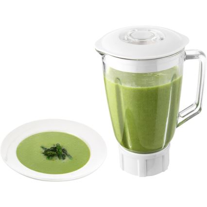 Sencor - Robot de cocina con cuenco de acero inoxidable 1000W/230V gris