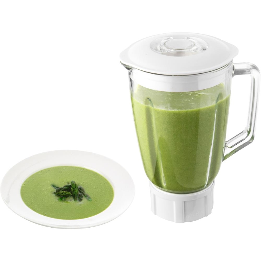 Sencor - Robot de cocina con cuenco de acero inoxidable 1000W/230V gris