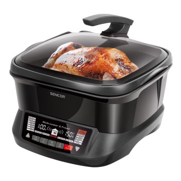 Sencor - Sartén multifuncional con accesorios 1800W/230V 18 funciones 4,8l