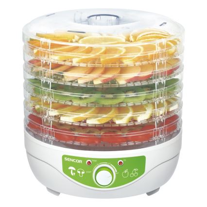 Sencor - Secador de alimentos con termorregulación 250W/230V