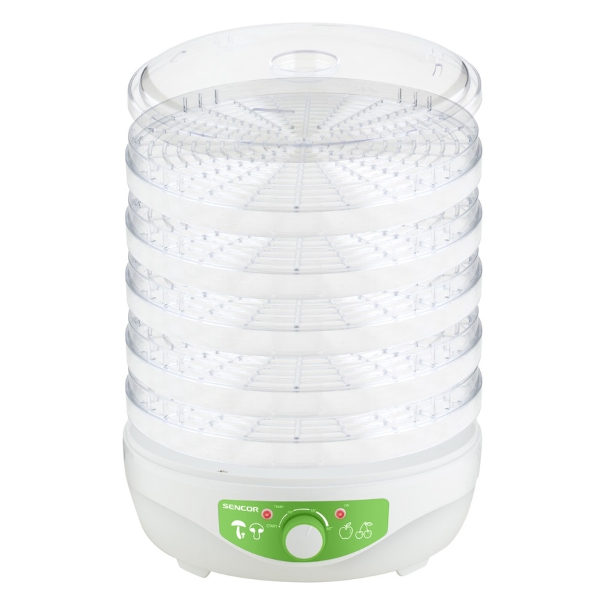 Sencor - Secador de alimentos con termorregulación 250W/230V