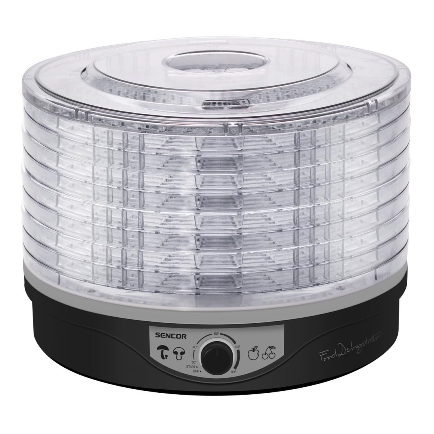 Sencor - Secador de alimentos con termorregulación 250W/230V