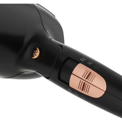 Sencor - Secador de pelo 2000W/230V negro/dorado