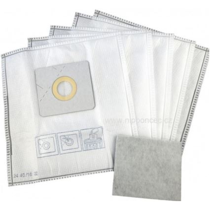 Sencor - SET 5x Bolsa + 1x microfiltro para aspiradora