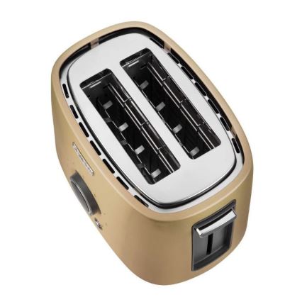 Sencor - Tostadora de dos ranuras con función grill 1000W/230V beige