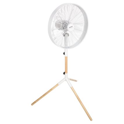 Sencor - Ventilador de pie 50W/230V blanco/haya