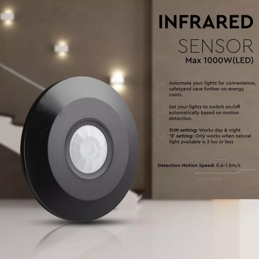 Sensor de movimiento 230V