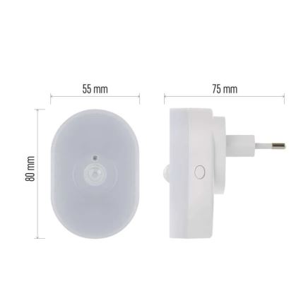 Sensor de movimiento con luz nocturna GoSmart Wi‑Fi