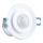 Sensor de movimiento empotrable PIR 360° 400W/230V blanco