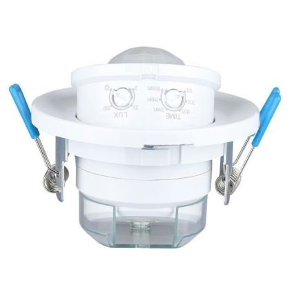Sensor de movimiento empotrable PIR 360° 400W/230V blanco
