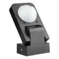 Sensor de movimiento exterior por infrarrojos 360° 1000W/230V IP65 negro