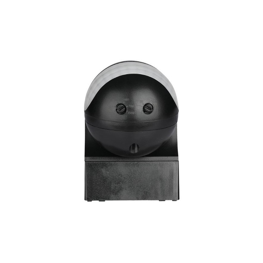 Sensor de movimiento para exteriores 230V IP44 negro