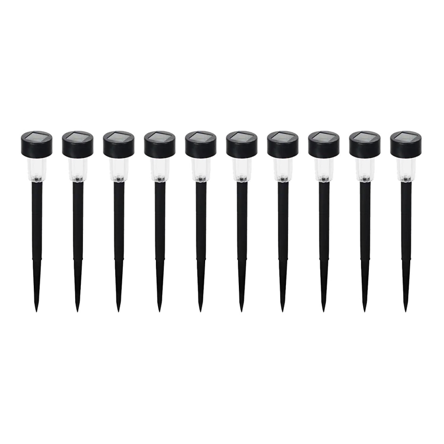 SET 10x Lámpara solar LED LED/0,06W/1,2V 6000K IP44 40 mAh