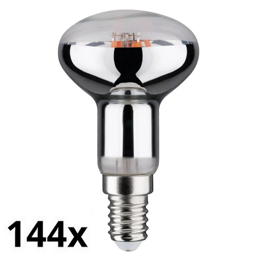 SET 144x Bombilla reflectora LED R50 E14/3,8W/230V 2700K