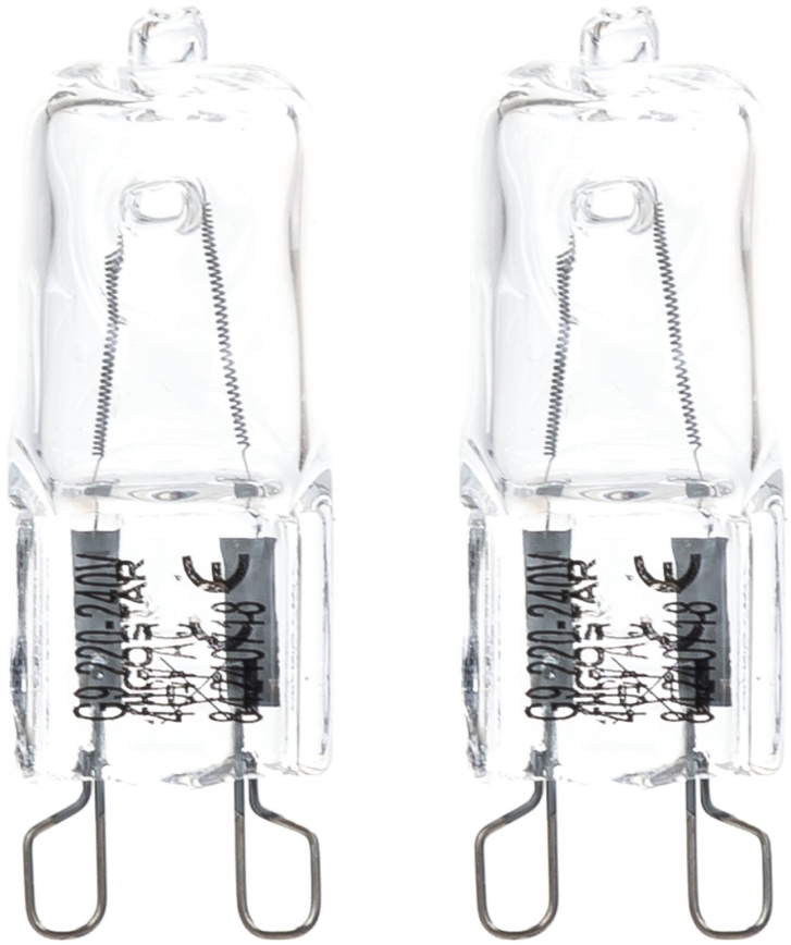 SET 2x Bombilla industrial G9/40W/230V 2700K - Aigostar