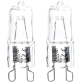 SET 2x Bombilla industrial G9/40W/230V 2700K - Aigostar