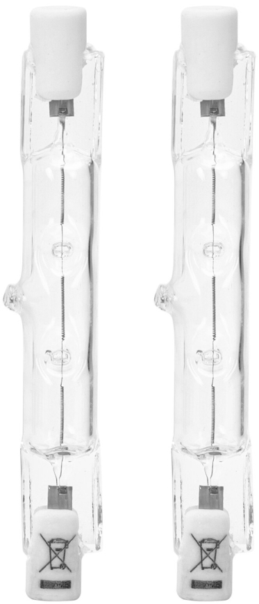 SET 2x Bombilla industrial J78 R7s/120W/230V 2900K - Aigostar