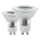 SET 2x Bombilla LED GU10/3,4W 3000K - Eglo 11475