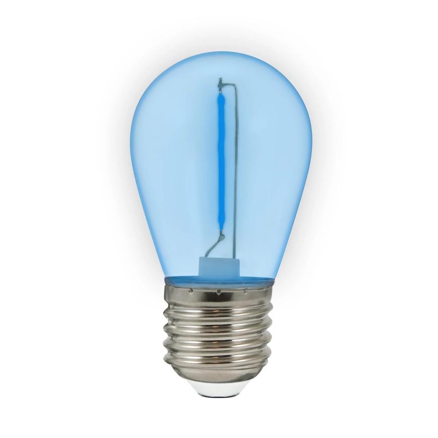 SET DE 2x Bombilla LED PARTY E27/0,3W/36V azul
