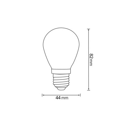 SET 2x Bombilla LED PARTY E27/0,3W/36V